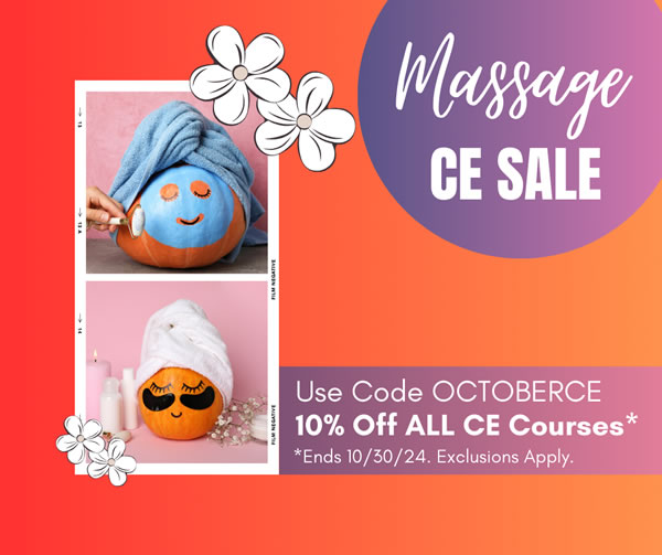 Special 10% Massage CE Savings!