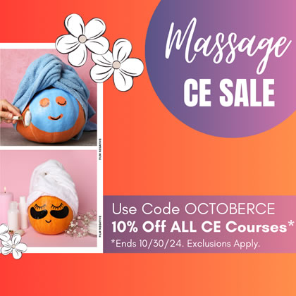 Special 10% Massage CE Savings!